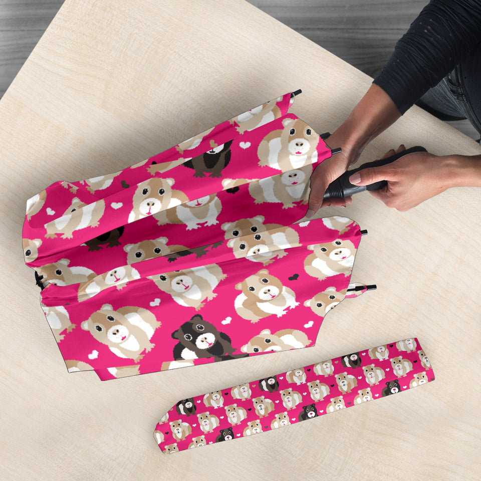 Guinea Pig Pattern Print Design 01 Umbrella