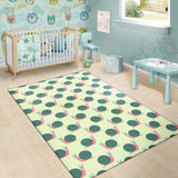 Snail Pattern Print Design 04 Area Rug