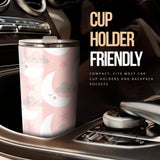 Cute Moon Cloud Star Pattern Pink Dot Background Tumbler