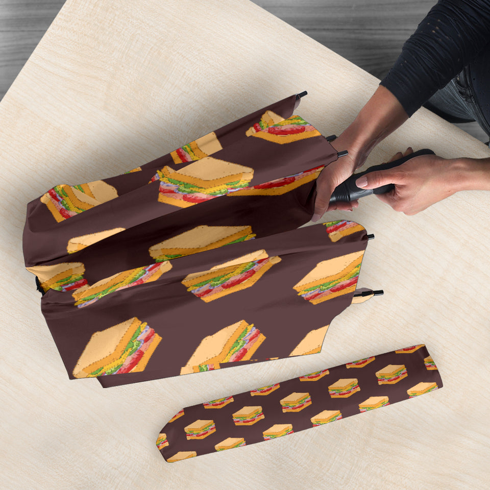 Sandwich Pattern Print Design 04 Umbrella