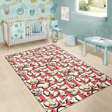 Popcorn Pattern Print Design 05 Area Rug