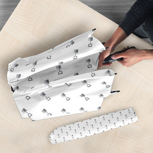Engine Piston Background Pattern Print Design 01 Umbrella