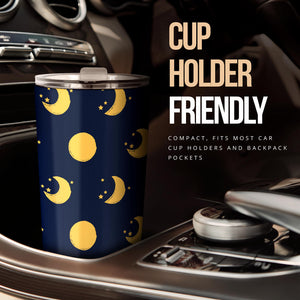 Moon Star Pattern Tumbler