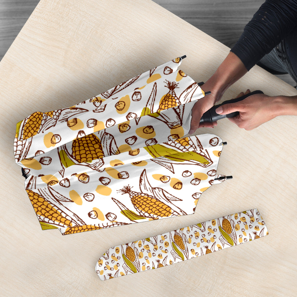 Corn Pattern Print Design 02 Umbrella