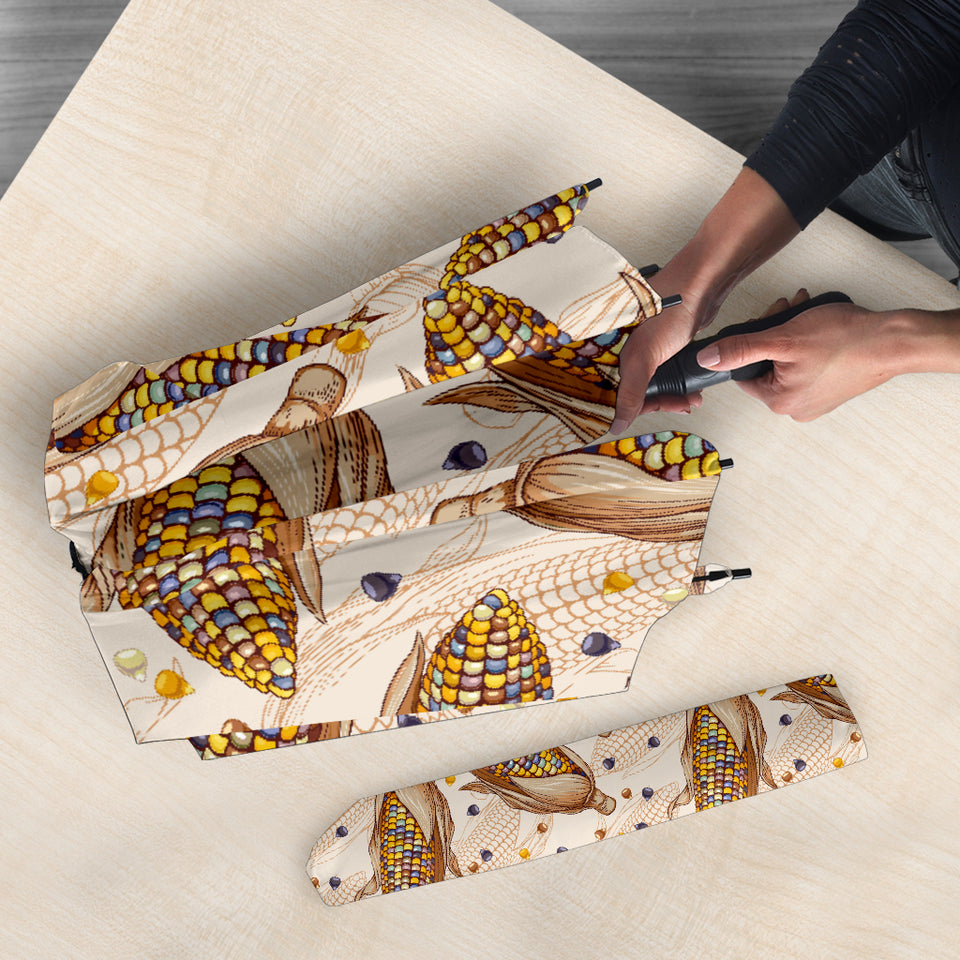 Corn Pattern Print Design 03 Umbrella