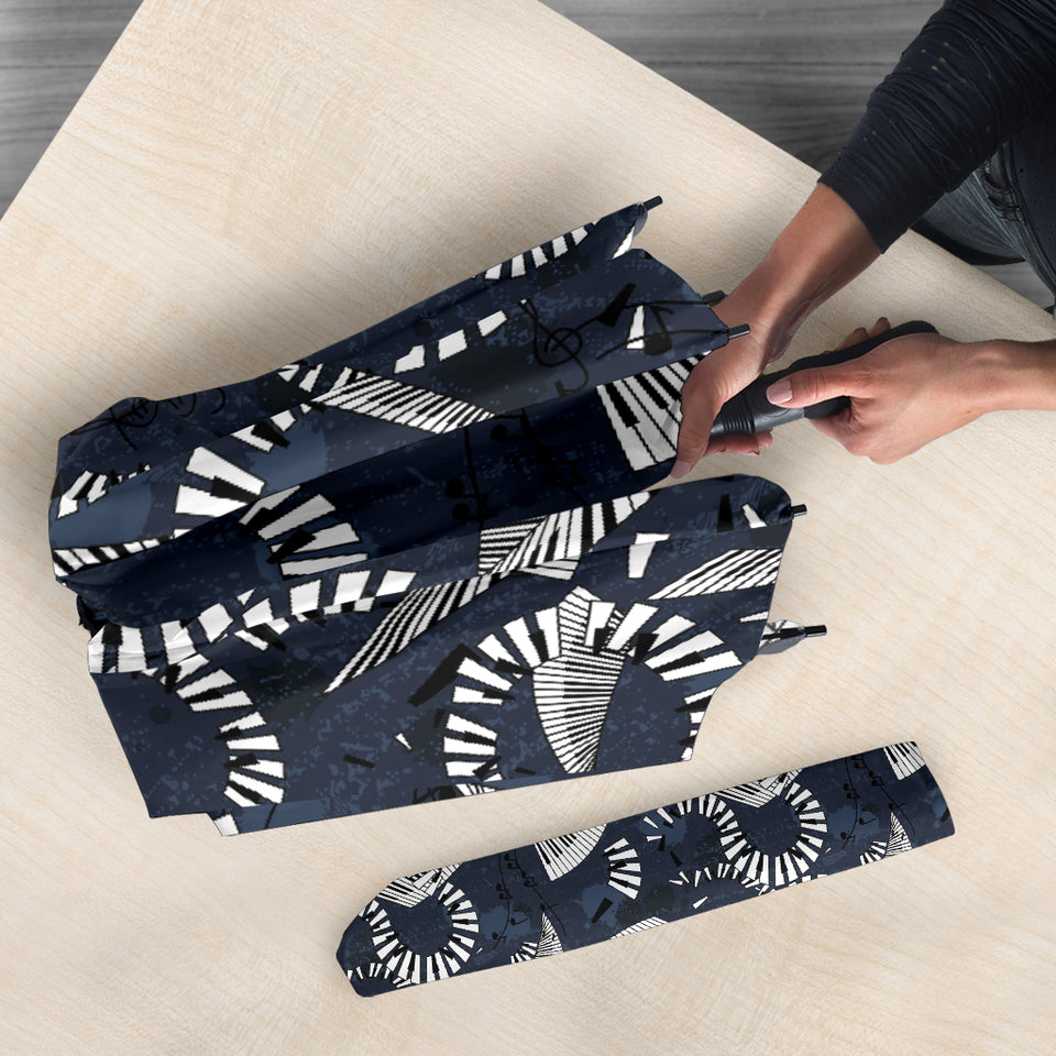 Piano Pattern Print Design 02 Umbrella