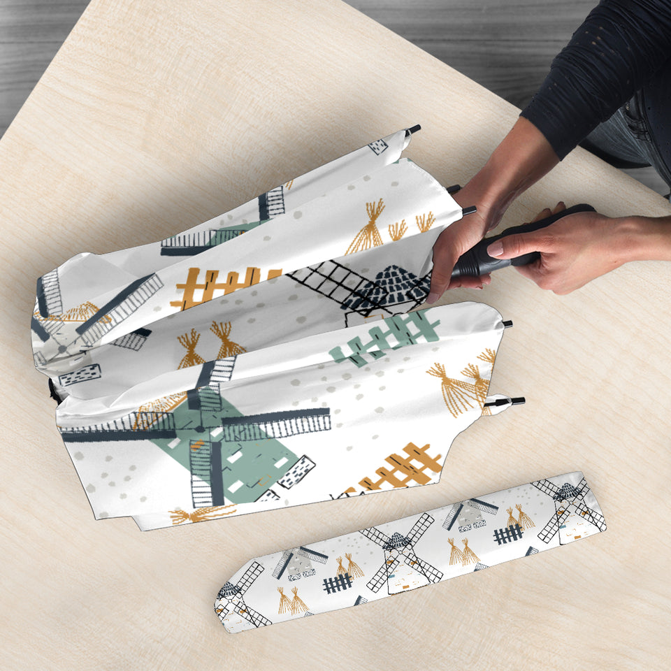 Windmill Pattern Umbrella