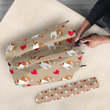 English Bulldog Pattern Print Design 05 Umbrella