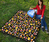 Beer Type Pattern Premium Quilt