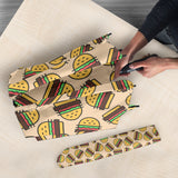 Hamburger Pattern Print Design 01 Umbrella