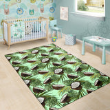 Coconut Pattern Print Design 02 Area Rug