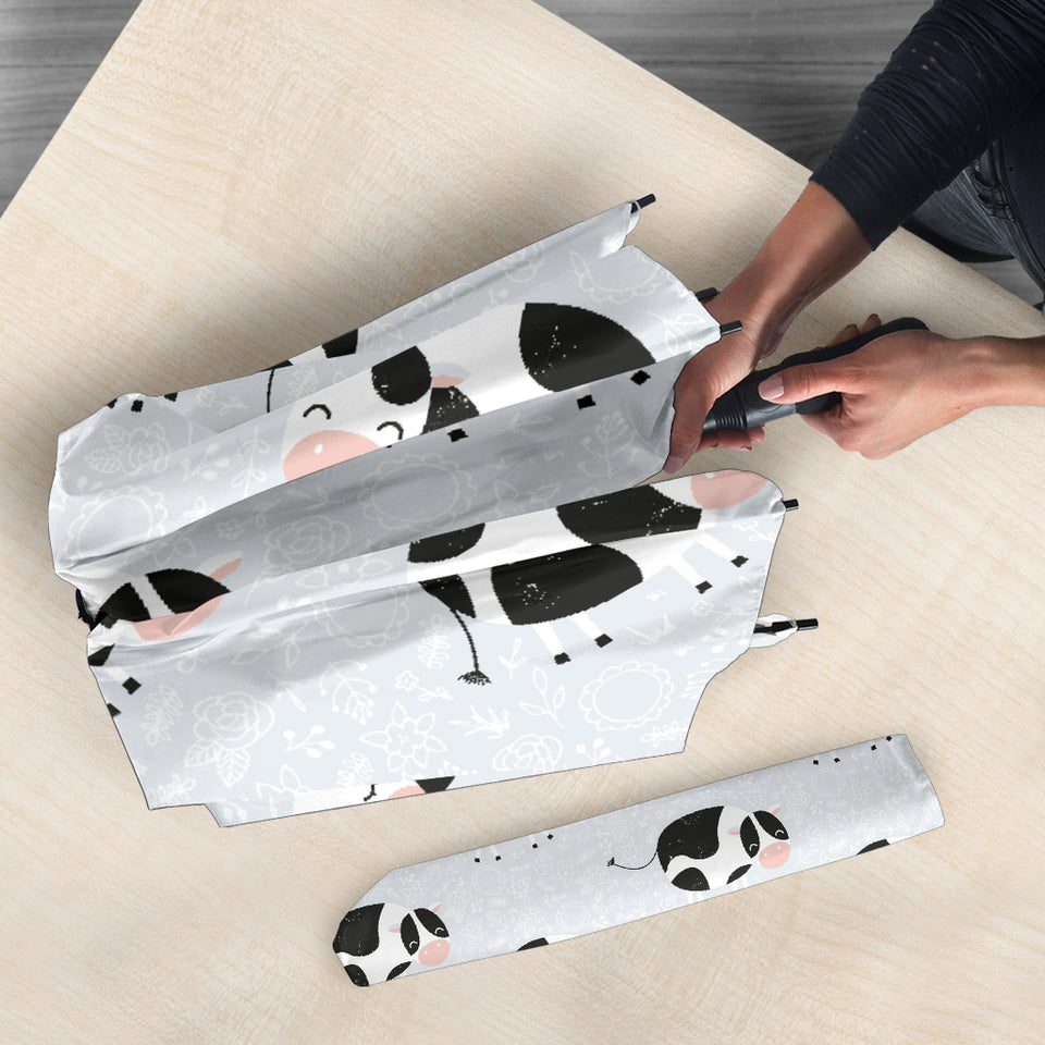 Cute Cows Pattern Umbrella