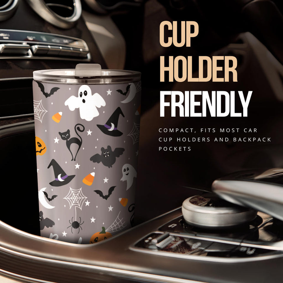 Halloween Design Pattern Tumbler