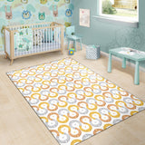 Horseshoes Pattern Print Design 03 Area Rug