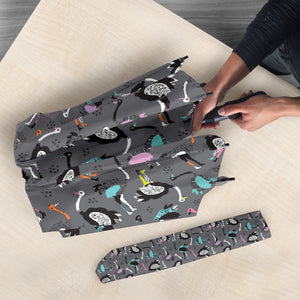 Ostrich Pattern Print Design 01 Umbrella
