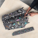 Ostrich Pattern Print Design 01 Umbrella