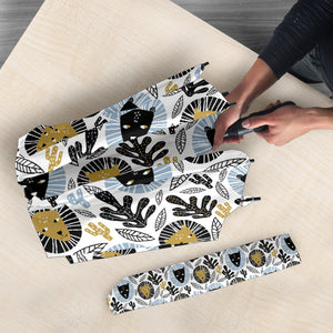 Lion Pattern Print Design 05 Umbrella
