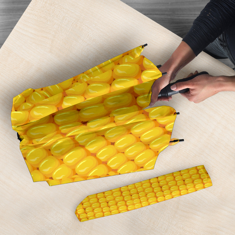 Corn Pattern Print Design 04 Umbrella