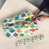 Chemistry Periodic Table Pattern Print Design 05 Umbrella