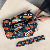 Camper Van Pattern Print Design 05 Umbrella