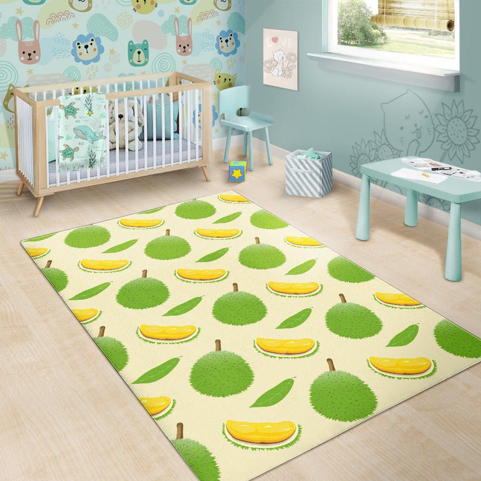 Durian Pattern Area Rug
