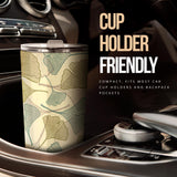 Ginkgo Leaves Design Pattern Tumbler