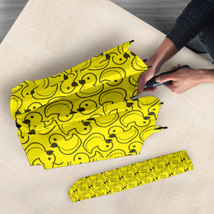 Duck Toy Pattern Print Design 02 Umbrella