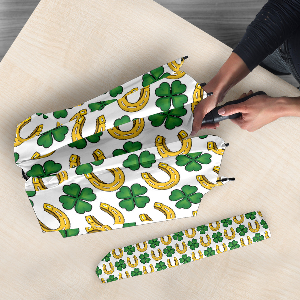 Horseshoes Pattern Print Design 04 Umbrella