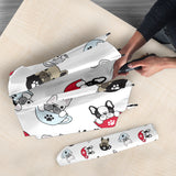 French Bulldog Cup Paw Pattern Umbrella