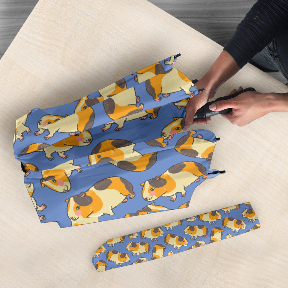 Guinea Pig Pattern Print Design 02 Umbrella