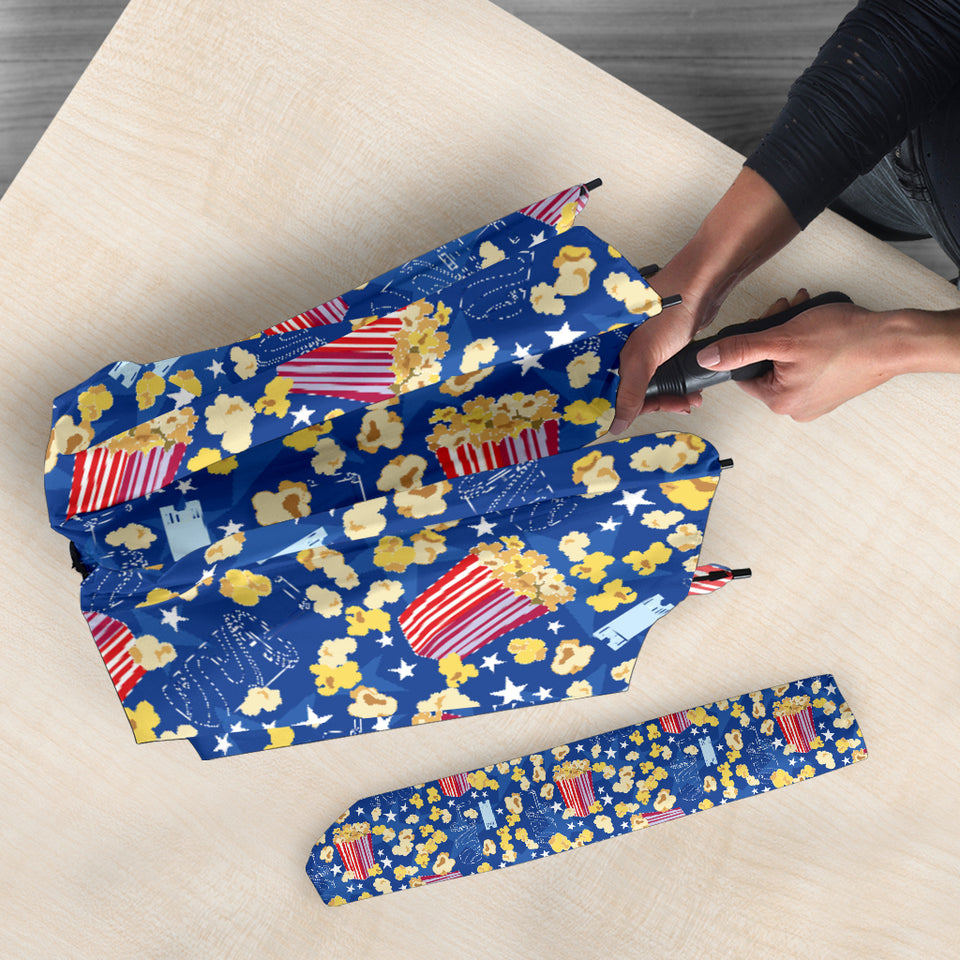 Popcorn Pattern Print Design 01 Umbrella