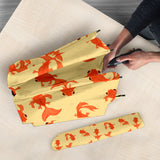 Goldfish Pattern Print Design 02 Umbrella