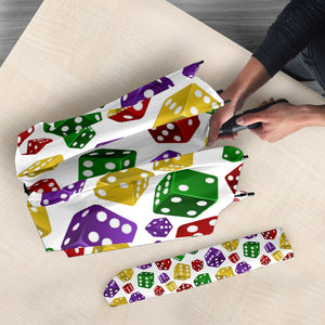 Dice Pattern Print Design 03 Umbrella
