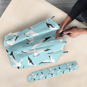 Seagull Pattern Print Design 01 Umbrella