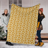 Pretzels Pattern Print Design 01 Premium Blanket