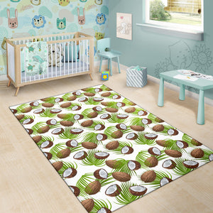 Coconut Pattern Print Design 04 Area Rug