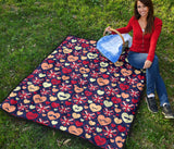 British Pattern Print Design 02 Premium Quilt