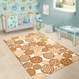 Various Cookie Pattern Area Rug