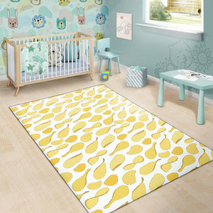 Potato Chips Pattern Print Design 02 Area Rug