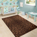 Coffee Bean Pattern Area Rug