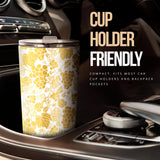 Gold Grape Pattern Tumbler