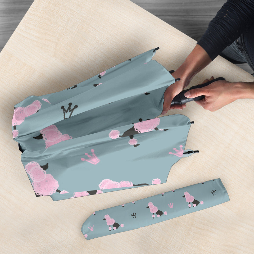 Poodle Dog Pattern Umbrella