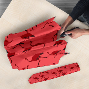 Ostrich Pattern Print Design 03 Umbrella