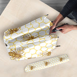 Bee Honeycomb Seamless Design Pattern Umbrella
