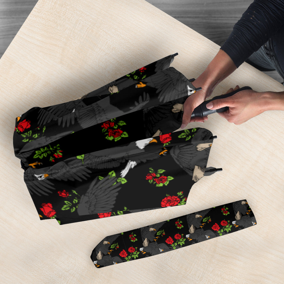 Eagle Pattern Print Design 04 Umbrella