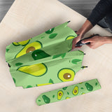 Avocado Pattern Green Background Umbrella