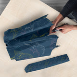 Swordfish Pattern Print Design 02 Umbrella