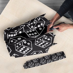 Dice Pattern Print Design 01 Umbrella