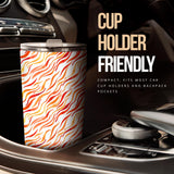 Fire Flame Watercolor Pattern Tumbler