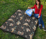 Cute Koala Pattern Premium Quilt